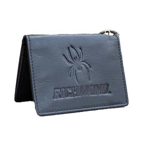 Jardine Embossed Mascot Richmond Snap ID Holder in Navy
