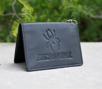 Jardine Embossed Mascot Richmond Snap ID Holder in Navy