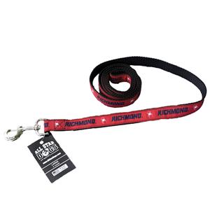 Image of All Star Dog Leash with Mascot Richmond in Red